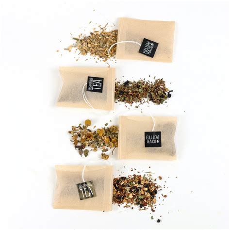 Herbal Wellness Tea Sampler 4 Sample Tins Full Leaf Tea Company