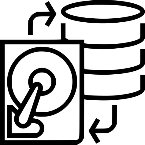 Full data backup is very easy to perform and maintain as the complete list of files is stored each time. Data Backup Svg Png Icon Free Download (#503137 ...