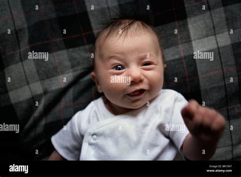 Newborn Baby Crying Stock Photo Alamy