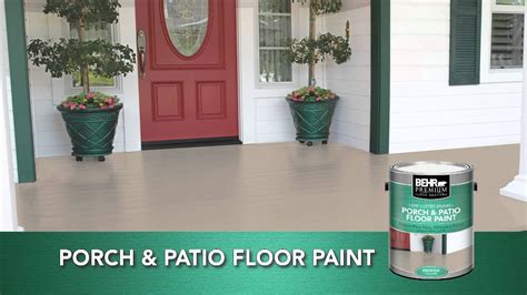 Behr Premium® Low Lustre And Gloss Enamel Porch And Patio Floor Paint