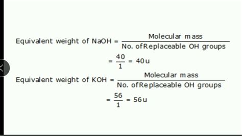 The equivalent weight of an element is the mass which combines with or displaces 1.008 gram of hydrogen or 8.0 grams of oxygen or 35.5 grams of chlorine. Equivalent Weight|Gram Equivalent Weight|Normality|Parts ...