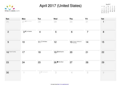 April 2017 Calendar 3 Download 2017 Calendar For Free Pdf Or Word