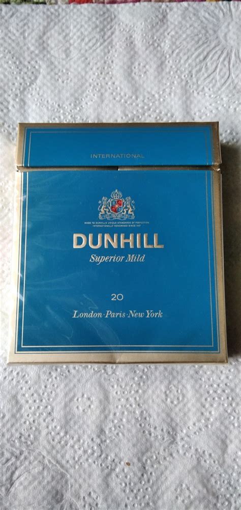Dunhill Superior Mild Kutija Od Cigareta Kupindo Com