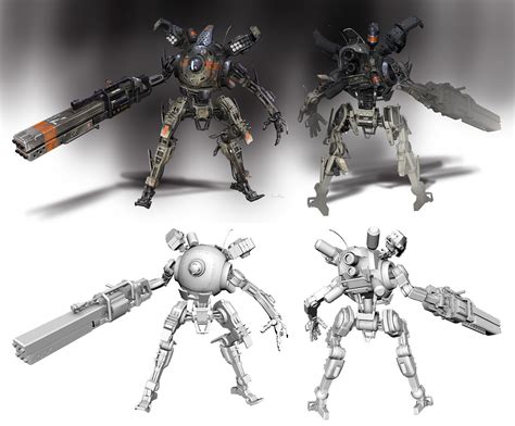 Hethe Srodawa Titanfall 2 Titan Concepts