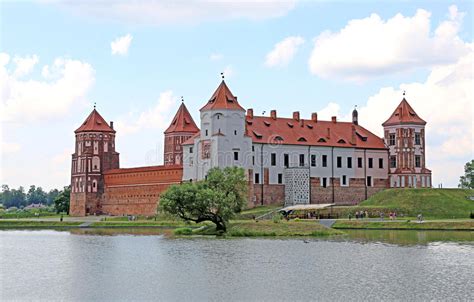 Ancient Mir Castle Complex In Belarus Editorial Stock Photo Image Of
