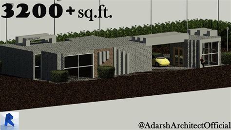 400 sq ft house plans 3d. HOW TO DESIGN 3200+sq.ft. MODERN HOME | REVIT | 3D VIEW ...