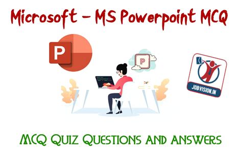 Computer Ms Powerpoint Mcq Questions And Answer Quiz Section 1