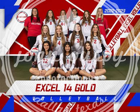 14 Gold Team And Individual Excel Volleyball 2223 Girls John