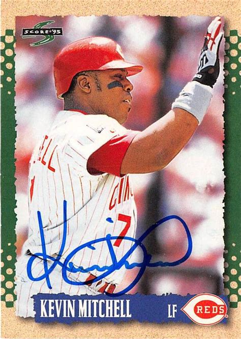 Sep 04, 1992 · kevin lee breaking news and and highlights for ufc on espn 30 fight vs. Kevin Mitchell autographed baseball card (Cincinnati Reds) 1995 Score #336