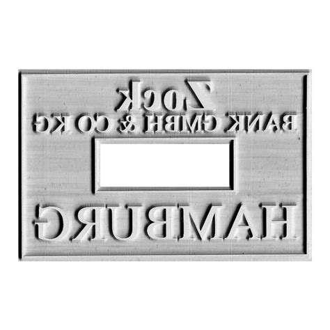Rubber Stamp Plate 4726 Uk