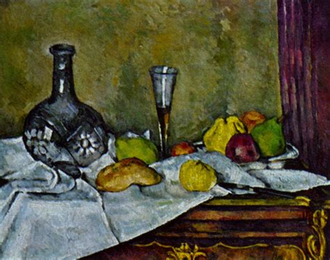 Filenature Morte Avec Un Dessert Par Paul Cézanne Philadelphia