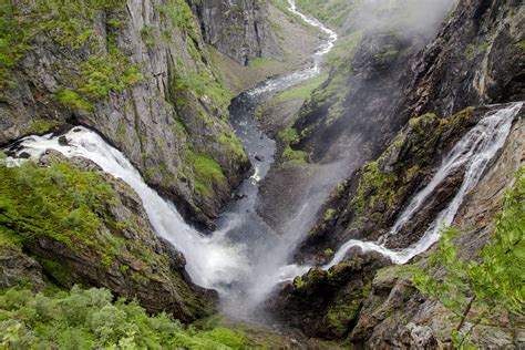 Expose Nature Double Waterfall Norway Eidfjord Vøringfossen 5760