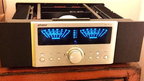 INTEGRATED AMPLIFIER ADVANCE ACOUSTIC MAP305DA OPENED - YouTube