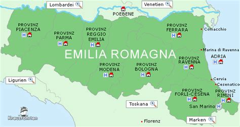 Ihr wollt wissen, wo man in klickt euch in die karte und auf die einzelnen skigebiete, dann erfahrt mehr über die skiregion. Urlaub in Emilia Romagna - Ferienwohnung, Ferienhaus, Hotel