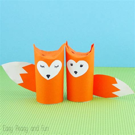 Toilet Paper Roll Fox Craft Easy Peasy And Fun