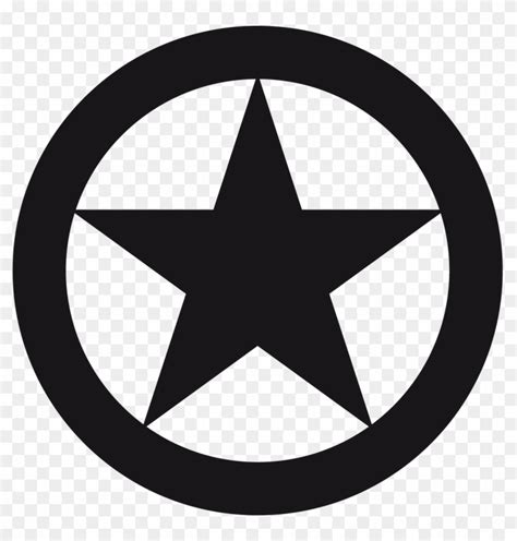 Black Star In Circle Hd Png Download 1200x12002863376 Pngfind