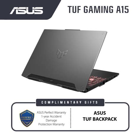Asus Tuf Gaming A15 2022 R7 6800h8gb 4800mhz512gb M2rtx3050 4gb15