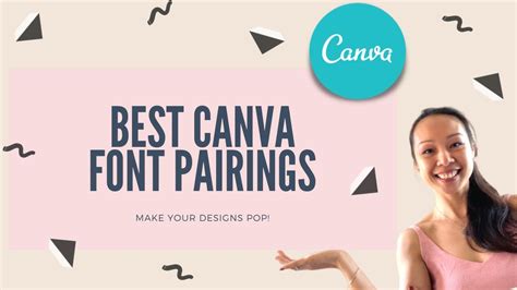 List Of Canva Best Font Pairings Youtube