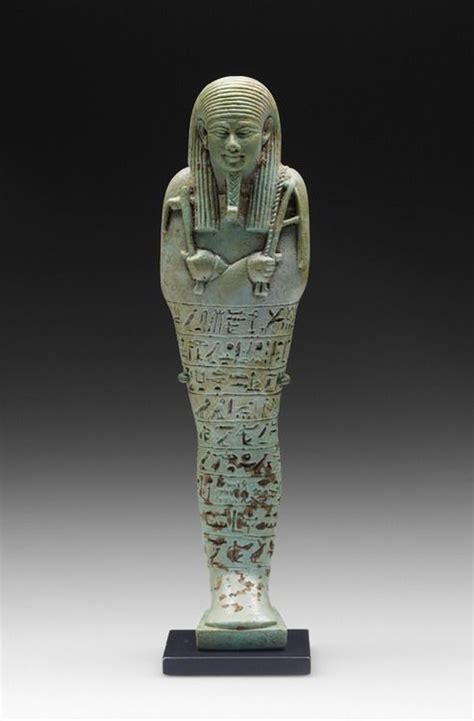 Egyptian Late Dynastic Period 380342 Bc Shabti For Pakhadisu Born