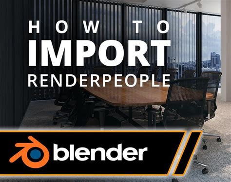 Renderpeople Tutorial Importing 3d People Into Blender By