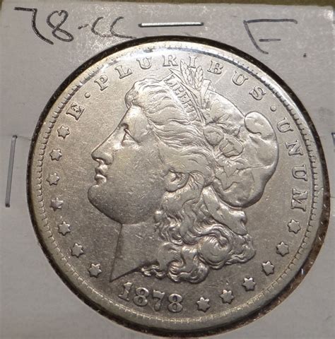 1878 Cc Morgan Silver Dollar Fine