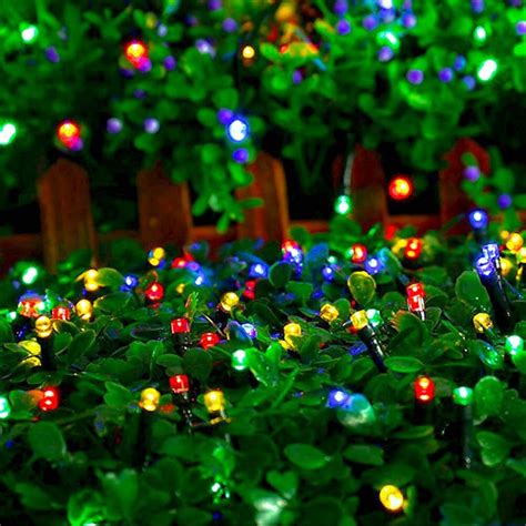 2018 Solar Color Changing String Lights Outdoor 500 Colored Led