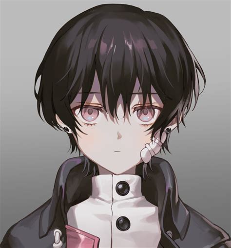Black Hair Cute Anime Child Boy Glorietalabel