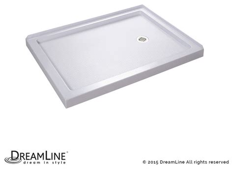Preformed 32x60 shower pan abs…pf110abs. Dreamline Slimline 34"x48" Double Threshold Shower Base ...