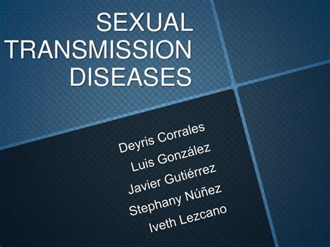 Sexual Transmission Diseases
