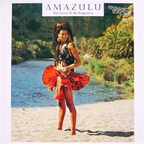 Tone and Wave: Amazulu - Too Good to be Forgotten 12" (1986)
