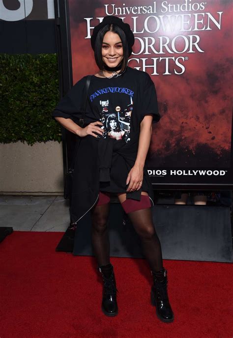 Vanessa Hudgens At The Universal Studio Halloween Horror Night Opening Night In Los Angeles
