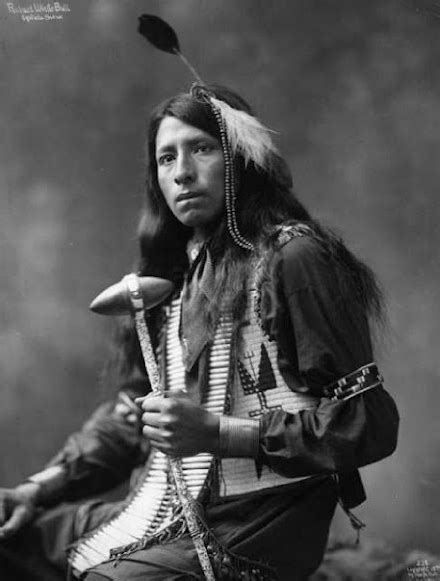 Heyn Photo Richard White Bull Oglala Lakota 1899 Native American Men