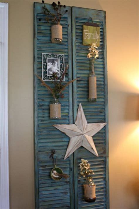 Old Meets New Decorating Ideas For Old Shutters Decoomo
