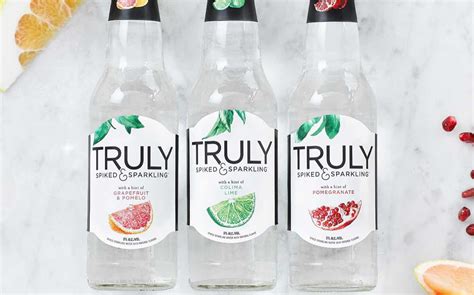 truly spiked and sparkling launches alcoholic sparkling waters foodbev media