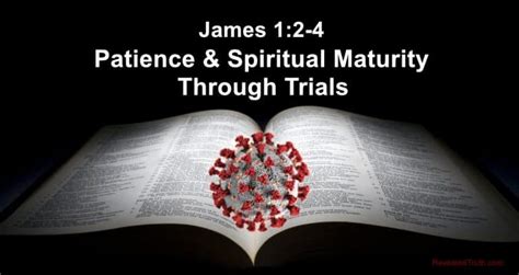 James 12 4 Patience And Spiritual Maturity Through Trials