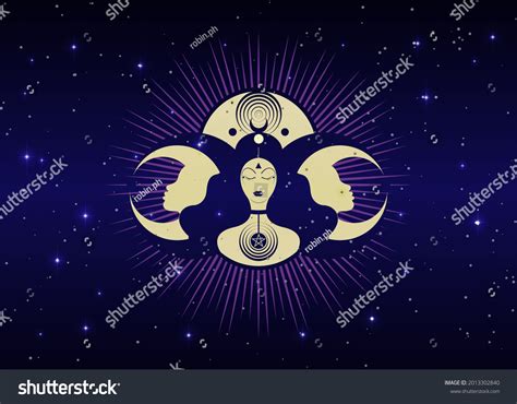 Woman Wicca Mother Earth Symbol Sexual Stock Vector Royalty Free 2013302840 Shutterstock