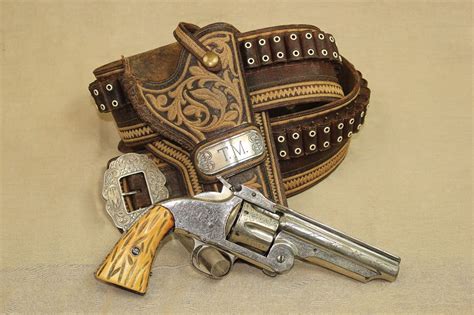 Engraved Smith And Wesson Schofield Revolver