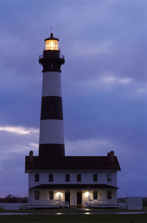 Bodie Island Lighthouse Before Sunrise Cape Hatteras National