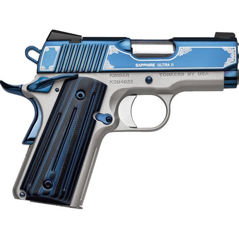 Kimber Special Editions Sapphire Ultra Ii 1911 45 Acp9mm 3 W