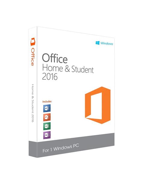 Microsoft Office 2016 Home And Student For Windows
