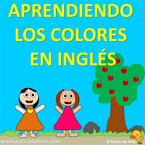 Aprender Ingles Para NiÑos Los Colores Patico De Hule
