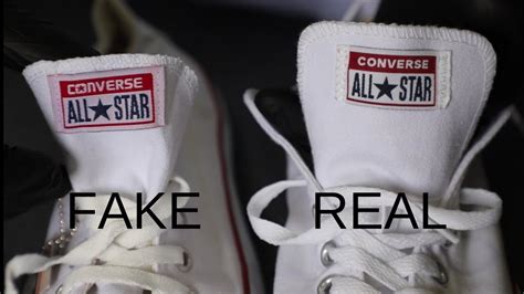 Fake Vs Real Converse All Star Youtube