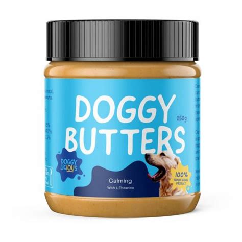 Doggylicious Calming Peanut Butter Dog Treat 250g Petstock