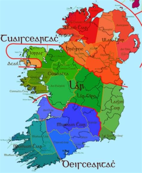 Why Is There Ulster Munster And Connacht Dialects Of The Irish