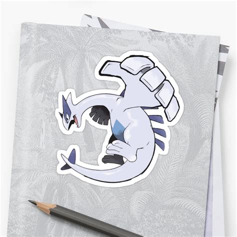Lugia Stickers By Americ Redbubble