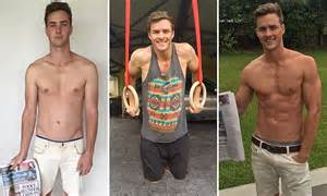 How One Man Transformed His Body From Skinny To Ripped Daily Mail Online