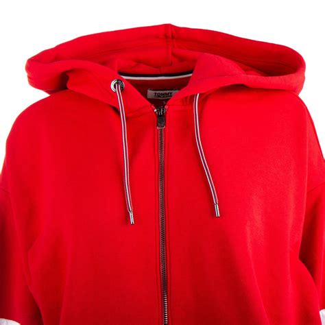 Check spelling or type a new query. Sweat zippé à capuche rouge Femme TOMMY HILFIGER à prix ...