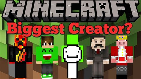 Top 5 Biggest Minecraft Youtubers Of 2020 Youtube