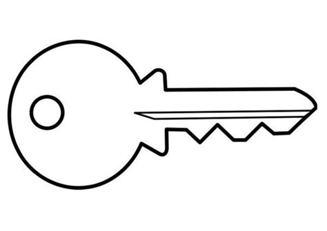 Key Coloring Page Printable Coloring Pictures Keys | Only Coloring