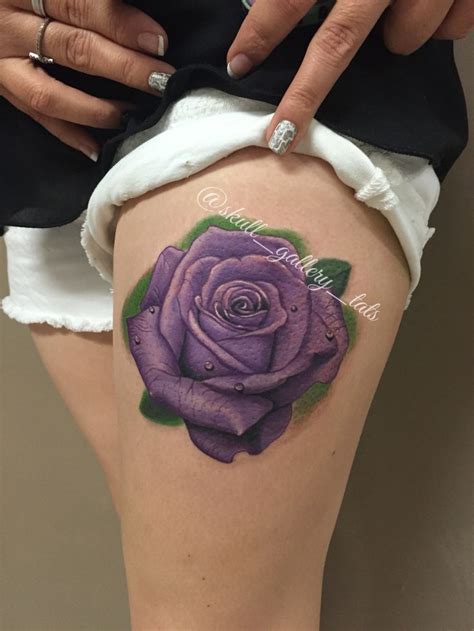 How quickly could colours fade?. Best 25+ Purple rose tattoos ideas on Pinterest | Purple ...